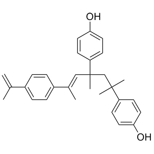 4,4'-(2,4-dimethyl-6-(4-(prop-1-en-2-yl)phenyl)hept-5-ene-2,4-diyl)diphenol