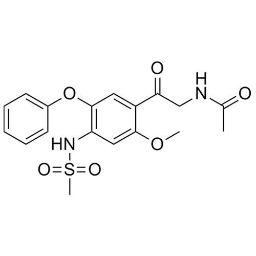 N-(2-(2-methoxy-4-(methylsulfonamido)-5-phenoxyphenyl)-2-oxoethyl)acetamide