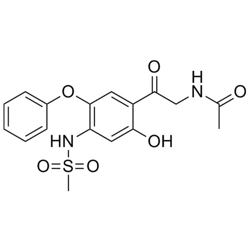 N-(2-(2-hydroxy-4-(methylsulfonamido)-5-phenoxyphenyl)-2-oxoethyl)acetamide