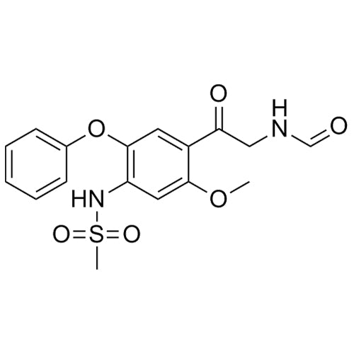 N-(2-(2-methoxy-4-(methylsulfonamido)-5-phenoxyphenyl)-2-oxoethyl)formamide
