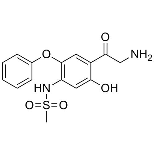 N-(4-(2-aminoacetyl)-5-hydroxy-2-phenoxyphenyl)methanesulfonamide