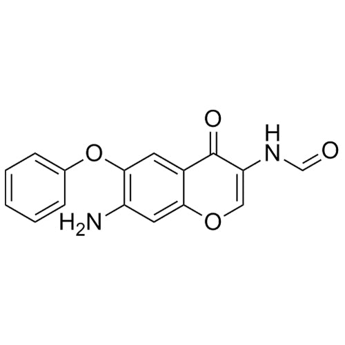 N-(7-amino-4-oxo-6-phenoxy-4H-chromen-3-yl)formamide