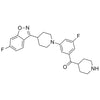 (3-fluoro-5-(4-(6-fluorobenzo[d]isoxazol-3-yl)piperidin-1-yl)phenyl)(piperidin-4-yl)methanone