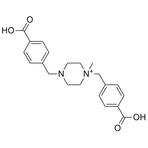 1,4-bis(4-carboxybenzyl)-1-methylpiperazin-1-ium