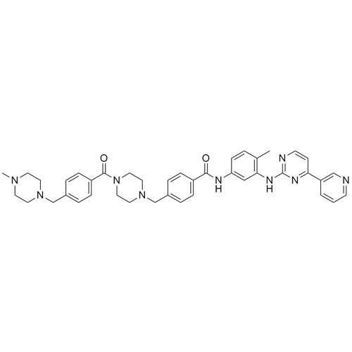 N-(4-methyl-3-((4-(pyridin-3-yl)pyrimidin-2-yl)amino)phenyl)-4-((4-(4-((4-methylpiperazin-1-yl)methyl)benzoyl)piperazin-1-yl)methyl)benzamide