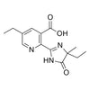 5-ethyl-2-(4-ethyl-4-methyl-5-oxo-4,5-dihydro-1H-imidazol-2-yl)nicotinicacid