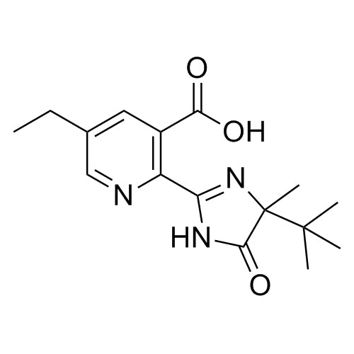 2-(4-(tert-butyl)-4-methyl-5-oxo-4,5-dihydro-1H-imidazol-2-yl)-5-ethylnicotinicacid
