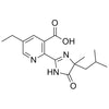 5-ethyl-2-(4-isobutyl-4-methyl-5-oxo-4,5-dihydro-1H-imidazol-2-yl)nicotinicacid