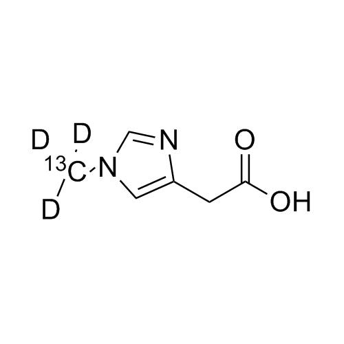 1-Methyl-13C-d3-1H-Imidazol-4-yl Acetic Acid