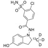 5-Hydroxy Indapamide-13C-d3