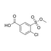 4-chloro-3-(methoxysulfonyl)benzoicacid