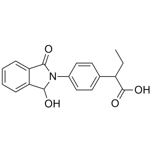 2-(4-(1-hydroxy-3-oxoisoindolin-2-yl)phenyl)butanoicacid