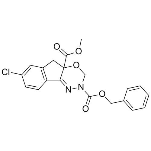 2-benzyl4a-methyl7-chloro-4a,5-dihydroindeno[1,2-e][1,3,4]oxadiazine-2,4a(3H)-dicarboxylate