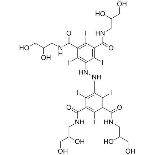 5,5'-(hydrazine-1,2-diyl)bis(N1,N3-bis(2,3-dihydroxypropyl)-2,4,6-triiodoisophthalamide)
