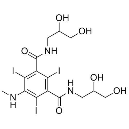 N1,N3-bis(2,3-dihydroxypropyl)-2,4,6-triiodo-5-(methylamino)isophthalamide
