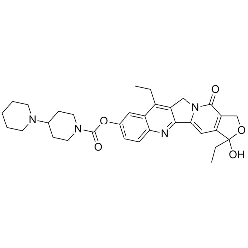 3,10-diethyl-3-hydroxy-13-oxo-1,3,11,13-tetrahydrofuro[3',4':6,7]indolizino[1,2-b]quinolin-8-yl[1,4'-bipiperidine]-1'-carboxylate