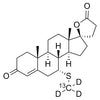 7-alpha-Thiomethyl Spironolactone-13C-d3