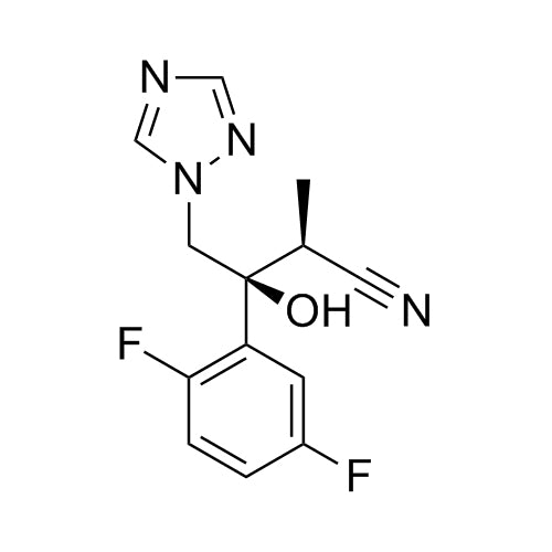 (2S,3S)-3-(2,5-difluorophenyl)-3-hydroxy-2-methyl-4-(1H-1,2,4-triazol-1-yl)butanenitrile
