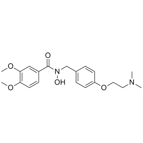 N-(4-(2-(dimethylamino)ethoxy)benzyl)-N-hydroxy-3,4-dimethoxybenzamide