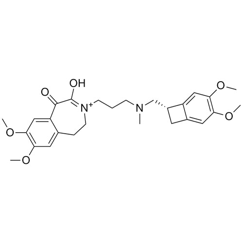 (S)-3-(3-(((3,4-dimethoxybicyclo[4.2.0]octa-1,3,5-trien-7-yl)methyl)(methyl)amino)propyl)-4-hydroxy-7,8-dimethoxy-5-oxo-2,5-dihydro-1H-benzo[d]azepin-3-ium