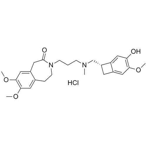 (S)-3-(3-(((4-hydroxy-3-methoxybicyclo[4.2.0]octa-1,3,5-trien-7-yl)methyl)(methyl)amino)propyl)-7,8-dimethoxy-4,5-dihydro-1H-benzo[d]azepin-2(3H)-onehydrochloride