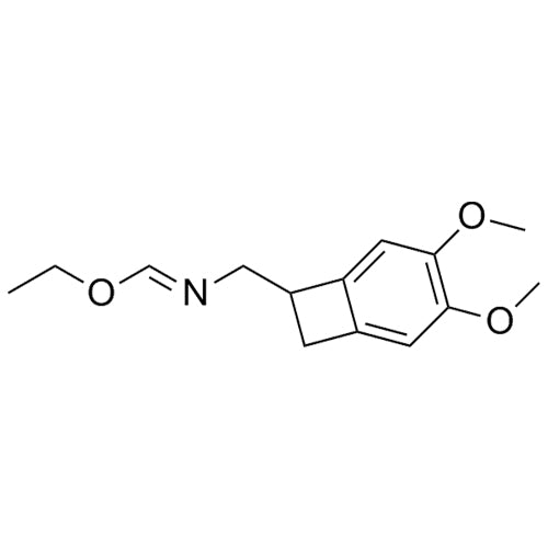 (E)-ethylN-((3,4-dimethoxybicyclo[4.2.0]octa-1,3,5-trien-7-yl)methyl)formimidate