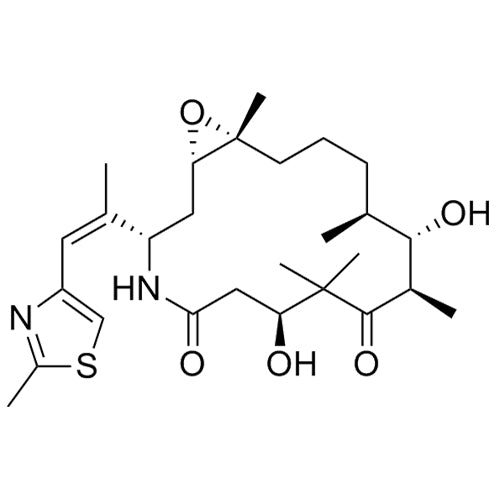 (1S,3S,7S,10R,11S,12S,16R)-7,11-dihydroxy-8,8,10,12,16-pentamethyl-3-((Z)-1-(2-methylthiazol-4-yl)prop-1-en-2-yl)-17-oxa-4-azabicyclo[14.1.0]heptadecane-5,9-dione