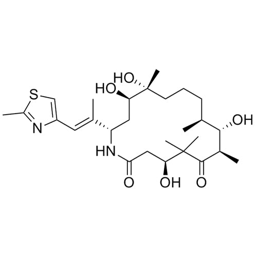 (4S,7R,8S,9S,13R,14R,16S)-4,8,13,14-tetrahydroxy-5,5,7,9,13-pentamethyl-16-((E)-1-(2-methylthiazol-4-yl)prop-1-en-2-yl)azacyclohexadecane-2,6-dione
