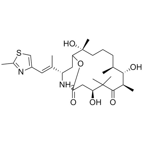(4S,7R,8S,9S,13R)-14-((S,E)-2-amino-3-methyl-4-(2-methylthiazol-4-yl)but-3-en-1-yl)-4,8,13-trihydroxy-5,5,7,9,13-pentamethyloxacyclotetradecane-2,6-dione