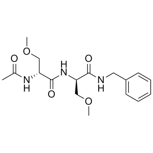 (R)-2-acetamido-N-((R)-1-(benzylamino)-3-methoxy-1-oxopropan-2-yl)-3-methoxypropanamide