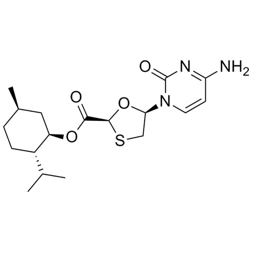 (2S,5R)-(1R,2S,5R)-2-isopropyl-5-methylcyclohexyl5-(4-amino-2-oxopyrimidin-1(2H)-yl)-1,3-oxathiolane-2-carboxylate