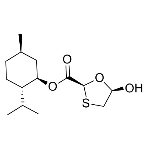 (2S,5R)-(1R,2S,5R)-2-isopropyl-5-methylcyclohexyl5-hydroxy-1,3-oxathiolane-2-carboxylate