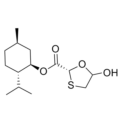 (2R)-(1R,2S,5R)-2-isopropyl-5-methylcyclohexyl5-hydroxy-1,3-oxathiolane-2-carboxylate