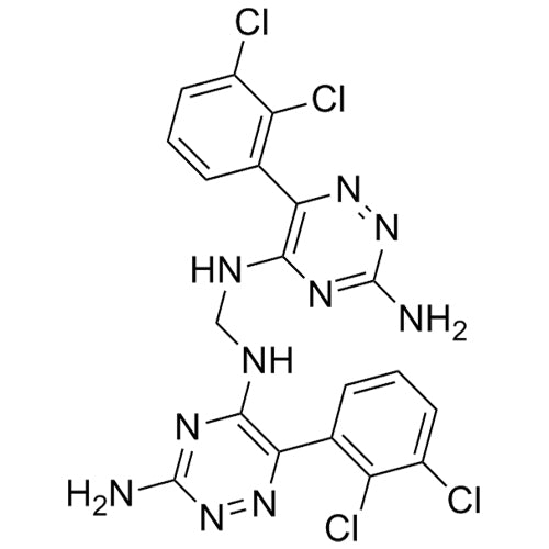 N5,N5'-methylenebis(6-(2,3-dichlorophenyl)-1,2,4-triazine-3,5-diamine)
