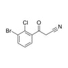 3-(3-bromo-2-chlorophenyl)-3-oxopropanenitrile