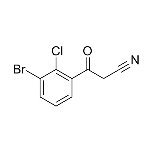 3-(3-bromo-2-chlorophenyl)-3-oxopropanenitrile