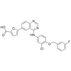5-(4-((3-chloro-4-((3-fluorobenzyl)oxy)phenyl)amino)quinazolin-6-yl)furan-2-carboxylicacid