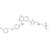 N-(4-((3-fluorobenzyl)oxy)phenyl)-6-(5-(((2-(methylsulfonyl)ethyl)amino)methyl)furan-2-yl)quinazolin-4-amine