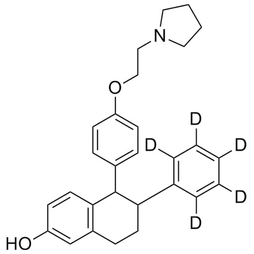 rac-Lasofoxifene-d5