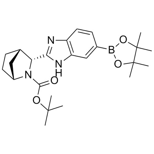 (1R,3R,4S)-tert-butyl3-(6-(4,4,5,5-tetramethyl-1,3,2-dioxaborolan-2-yl)-1H-benzo[d]imidazol-2-yl)-2-azabicyclo[2.2.1]heptane-2-carboxylate