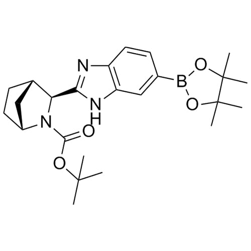 (1R,3S,4S)-tert-butyl3-(6-(4,4,5,5-tetramethyl-1,3,2-dioxaborolan-2-yl)-1H-benzo[d]imidazol-2-yl)-2-azabicyclo[2.2.1]heptane-2-carboxylate