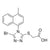 2-((5-bromo-4-(4-methylnaphthalen-1-yl)-4H-1,2,4-triazol-3-yl)thio)aceticacid