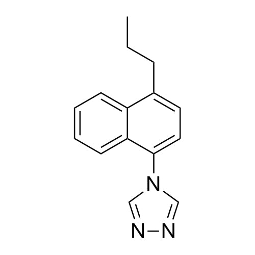 4-(4-propylnaphthalen-1-yl)-4H-1,2,4-triazole