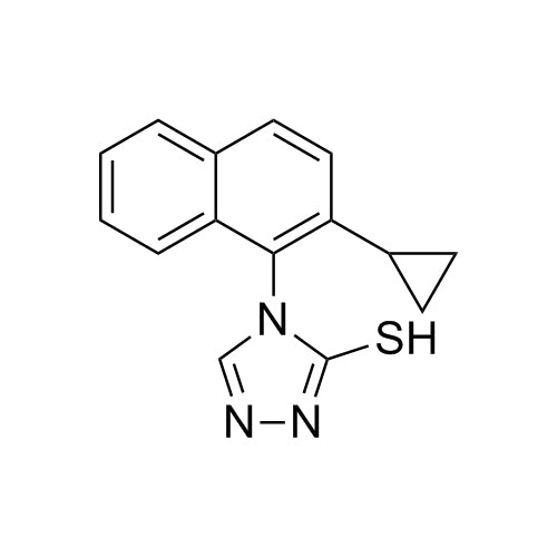 4-(2-cyclopropylnaphthalen-1-yl)-4H-1,2,4-triazole-3-thiol