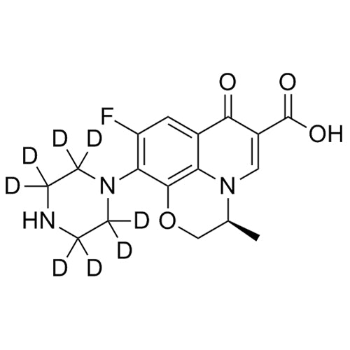N-Desmethyl Levofloxacin-d8