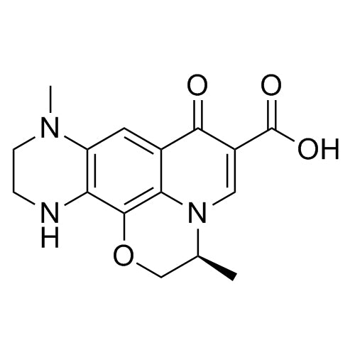 (S)-3,9-dimethyl-7-oxo-3,7,9,10,11,12-hexahydro-2H-[1,4]oxazino[2,3,4-ij]pyrazino[2,3-g]quinoline-6-carboxylic acid