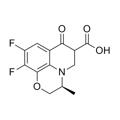 (3S)-9,10-difluoro-3-methyl-7-oxo-3,5,6,7-tetrahydro-2H-[1,4]oxazino[2,3,4-ij]quinoline-6-carboxylic acid