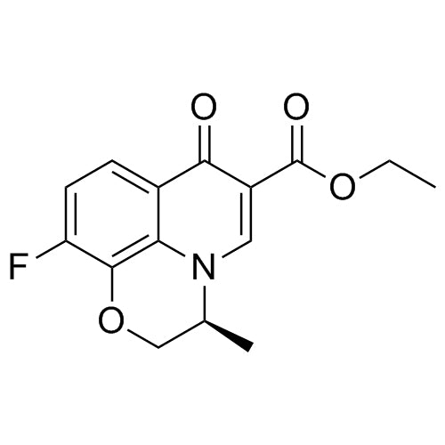 (S)-ethyl 10-fluoro-3-methyl-7-oxo-3,7-dihydro-2H-[1,4]oxazino[2,3,4-ij]quinoline-6-carboxylate
