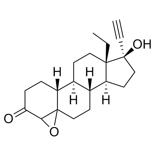 (4aR,4bS,6aS,7R,9aS,9bR)-6a-ethyl-7-ethynyl-7-hydroxytetradecahydrocyclopenta[7,8]phenanthro[1,10a-b]oxiren-2(1aH)-one
