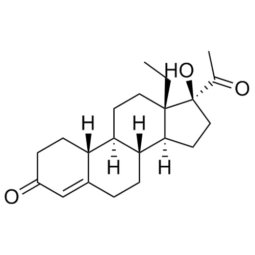 (8R,9S,10R,13S,14S,17S)-17-acetyl-13-ethyl-17-hydroxy-6,7,8,9,10,11,12,13,14,15,16,17-dodecahydro-1H-cyclopenta[a]phenanthren-3(2H)-one